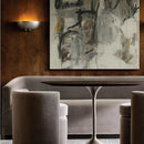 Copper bedside lamp for elegant interior decor