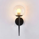 Modern Nordic LED glass ball wall light artistic decor