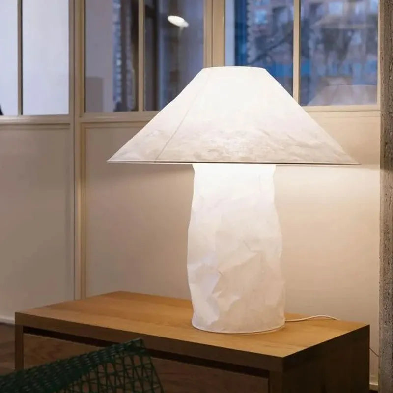 Japanese paper LED floor lamp for home decor