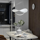 Fabric pendant light for modern Italian interior decoration