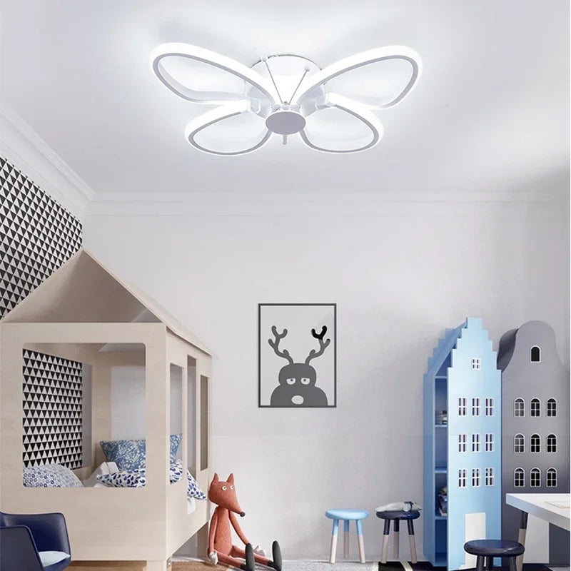 Modern indoor LED chandelier for home decoration - vue 4 sur 8