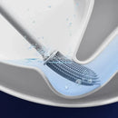 wall-mounted cleaning brush with holder for home