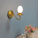 Modern minimalist duck egg LED wall light