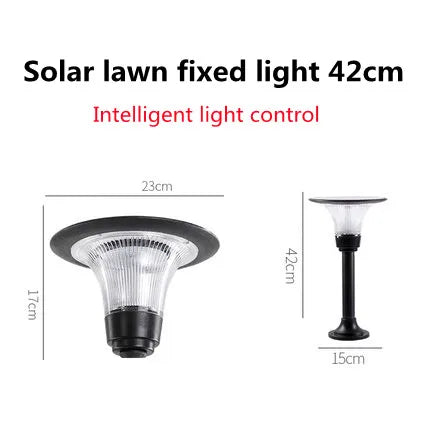 Solar LED garden lamp for outdoor paths and garden - vue 13 sur 13