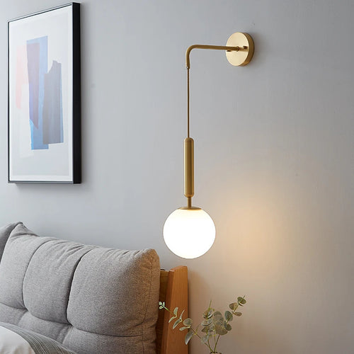 Modern nordic style LED wall light, simple decorative luxury - vue 3 sur 12