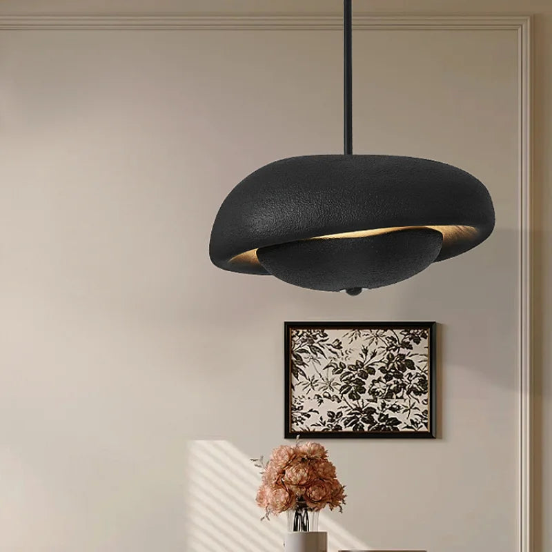 Modern wabi-sabi chandelier for creative and eco-friendly decor