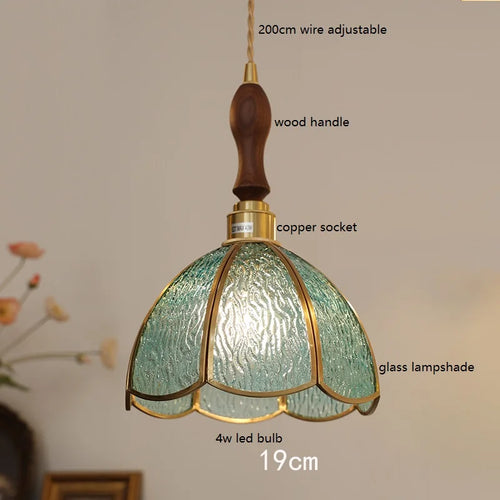 iwhd modern glass copper butterfly LED hand lamp - vue 21 sur 28