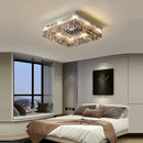 Modern LED crystal chandelier with elegant design for interior décor