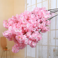 Artificial cherry blossom flowers for wedding decoration and DIY