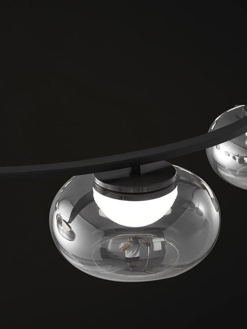 Luxury glass pendant light for modern decor - vue 7 sur 9