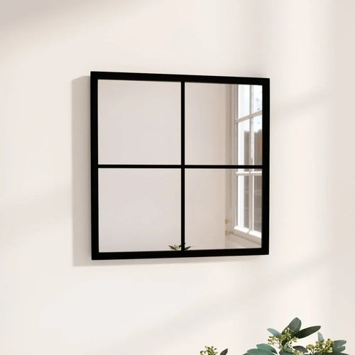 metal wall mirror for an elegant and modern decoration - vue 2 sur 7