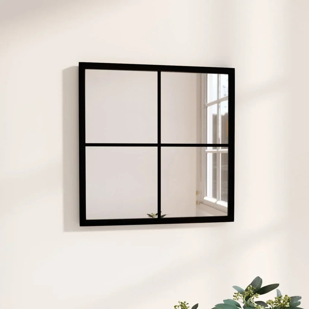 metal wall mirror for an elegant and modern decoration - vue 7 sur 7