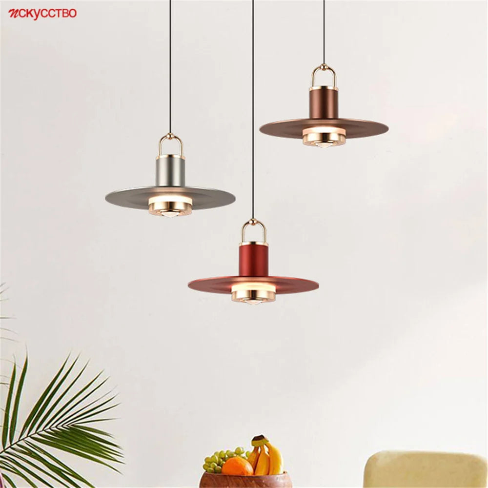 Modern metal pendant light for stylish indoor lighting