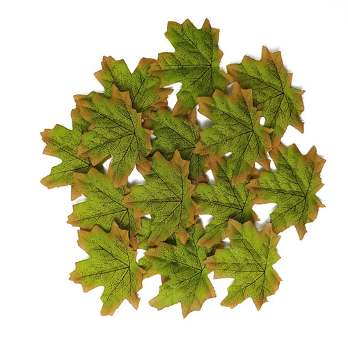 Set of 50 maple leaf decorations for parties and events - vue 11 sur 14