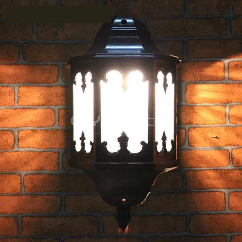 Aluminium outdoor wall light for walkway and garden - vue 4 sur 8
