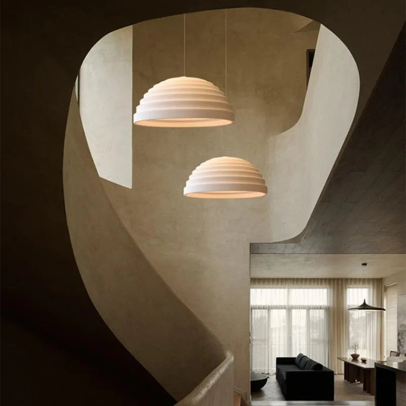 Nordic wabi sabi pendant light for creative bar and restaurant decor - vue 4 sur 7