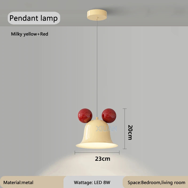 Artistic designer pendant lamp wall light decoration - vue 8 sur 11