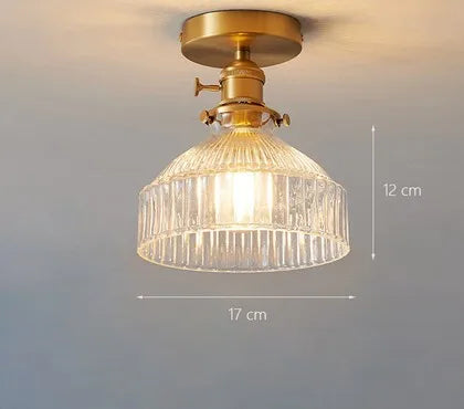 Modern glass ceiling light for bright indoor and outdoor spaces - vue 25 sur 30