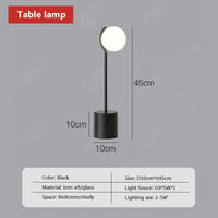 Modern iron and glass floor lamp for nordic interior decor