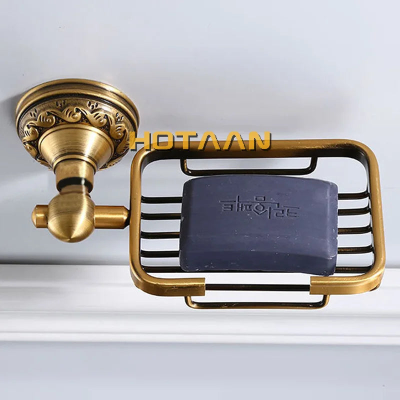 wall-mounted aluminum soap dish for bathroom - vue 4 sur 6