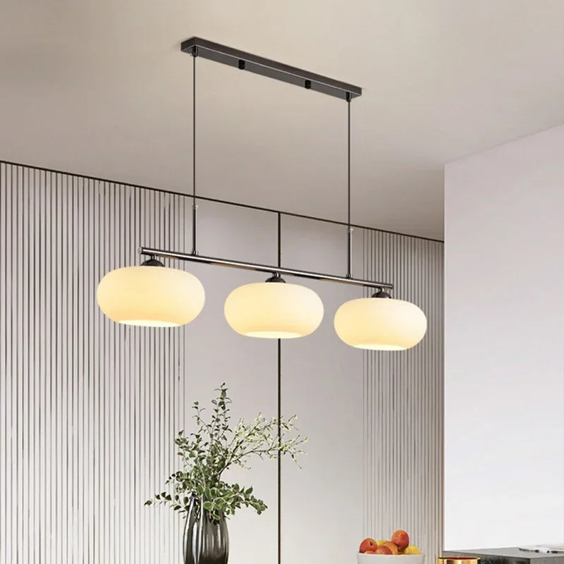 Modern nordic decorative glass LED pendant light