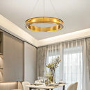 Italian post-modern minimalist decorative LED chandelier