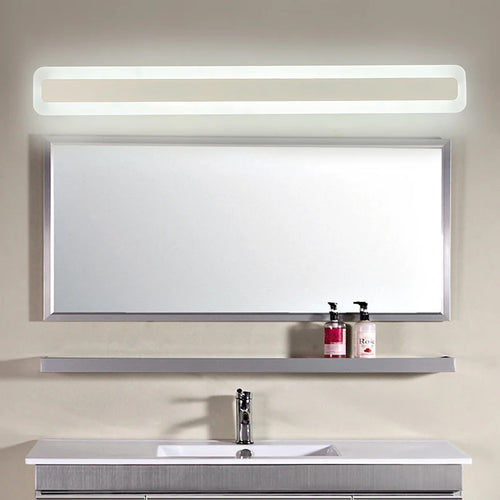 Modern waterproof acrylic LED mirror lamp - vue 6 sur 6
