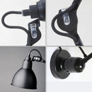 Modern wall light with plug for hotel and office