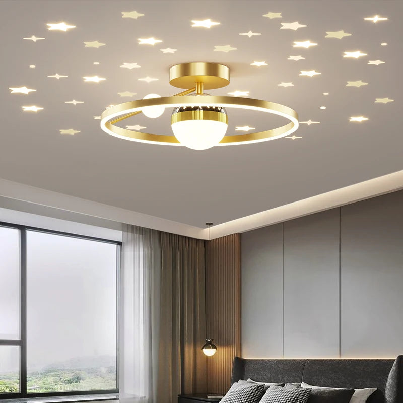 Modern LED chandelier for stylish indoor lighting