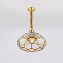 Modern American style copper ceiling light for creative and simple interiors