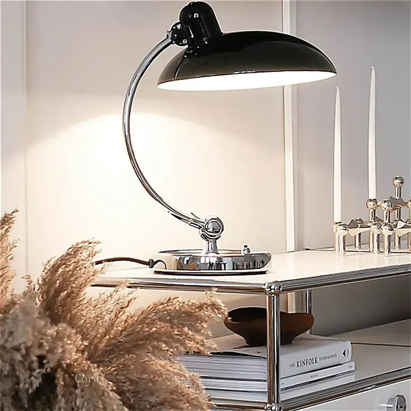 Danish retro design desk lamp with flexible swivel arm