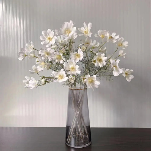 Artificial daisy flowers decoration for wedding, Christmas and New Year - vue 2 sur 24