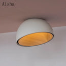 Nordic wrought iron ceiling light Italian designer for decorative interiors