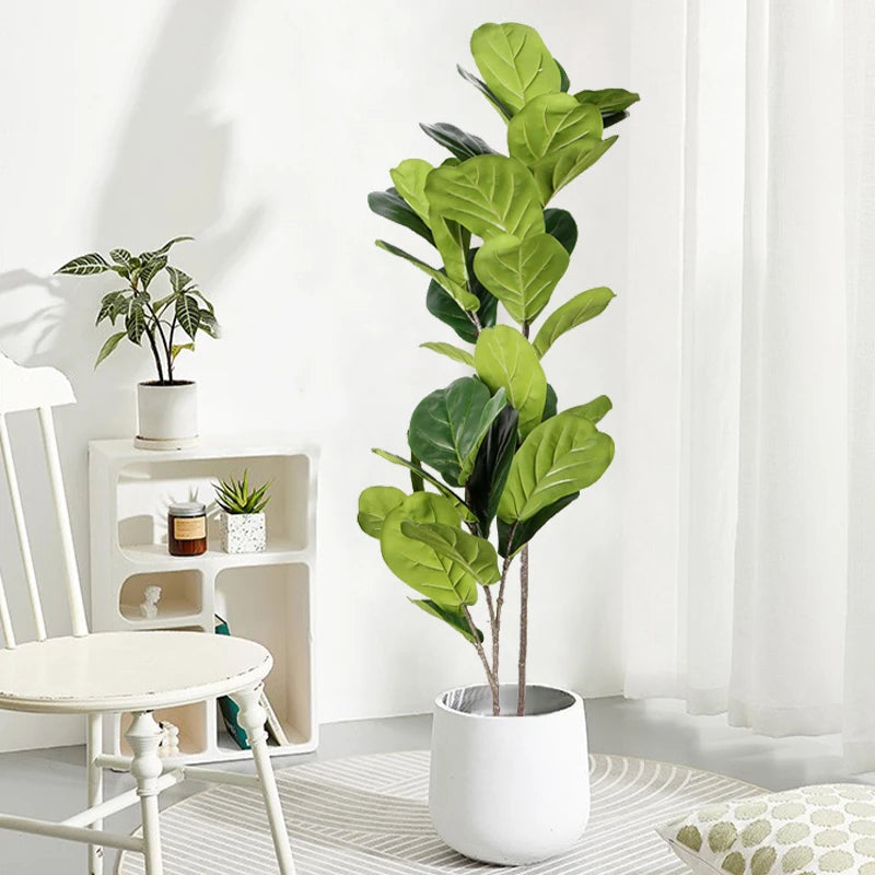 Large artificial ficus plants for outdoor garden decoration