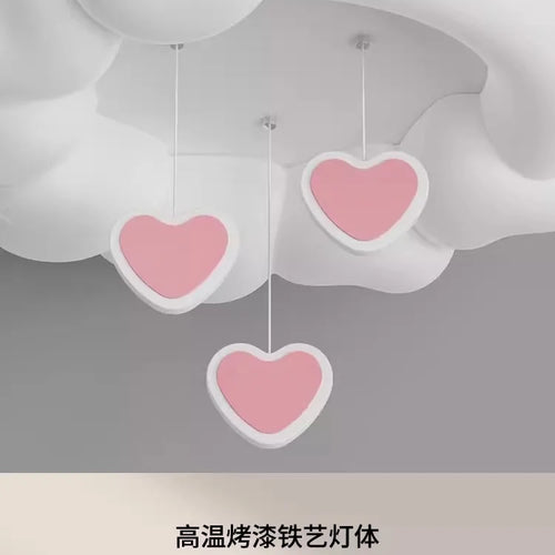 Cloud bubble ceiling light soft lamp for children - vue 7 sur 8