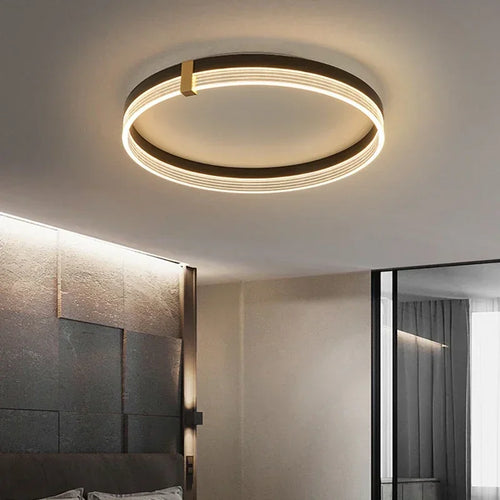 Modern LED chandelier for home decoration - vue 2 sur 21