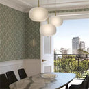 Nordic glass chandelier with LED pendant for decoration