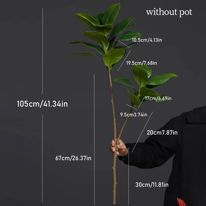 Large artificial tropical plant for indoor and outdoor decoration