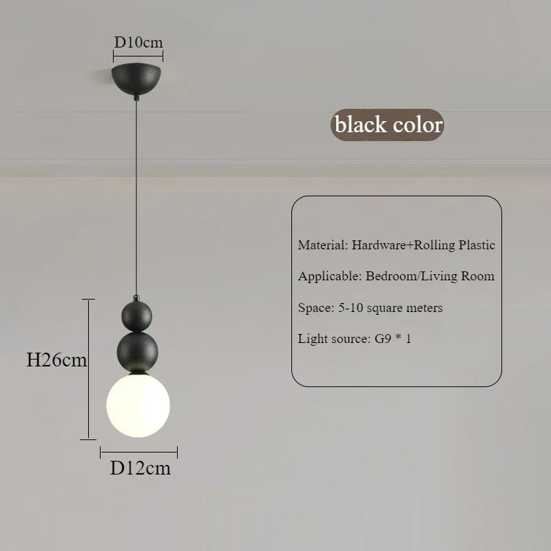 Nordic multi-head designer pendant light for indoor lighting