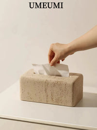 modern marble tissue box elegant and lightweight design