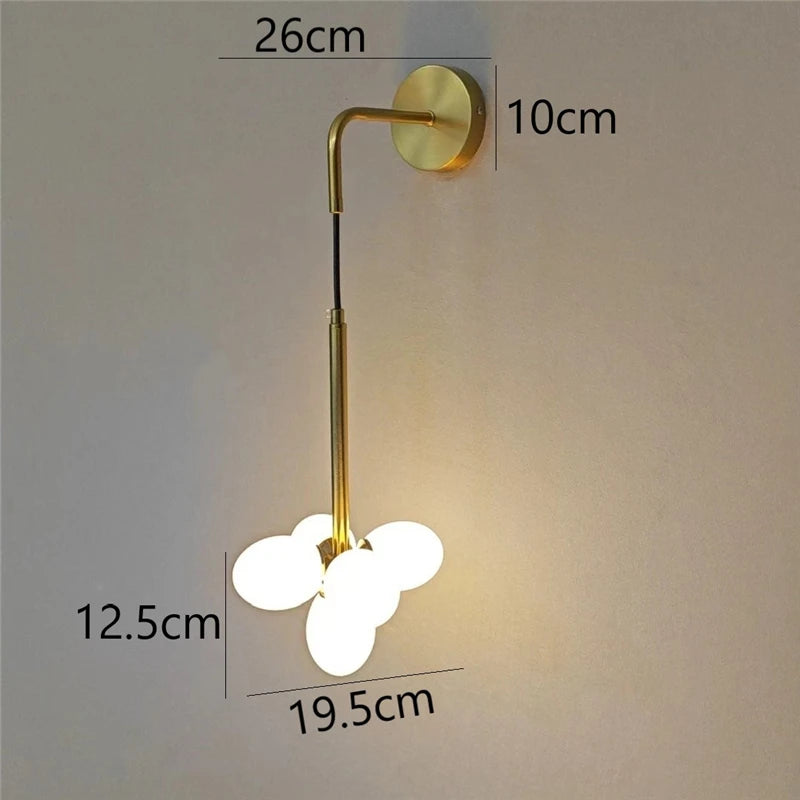 Minimalist glass chandelier modern design for elegant interiors - vue 9 sur 9