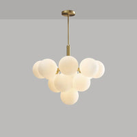 Luxury glass LED pendant light, ideal for restaurants