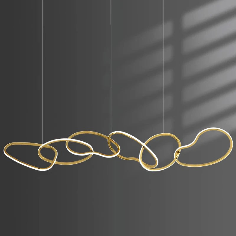 Modern LED designer chandelier for living room and dining room lighting