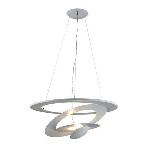 Italy Design Pendant Lamp Ring Ceiling Hanging Light Suspension Metal Chandelier for Kitchen Island Living Room - vue 7 sur 6