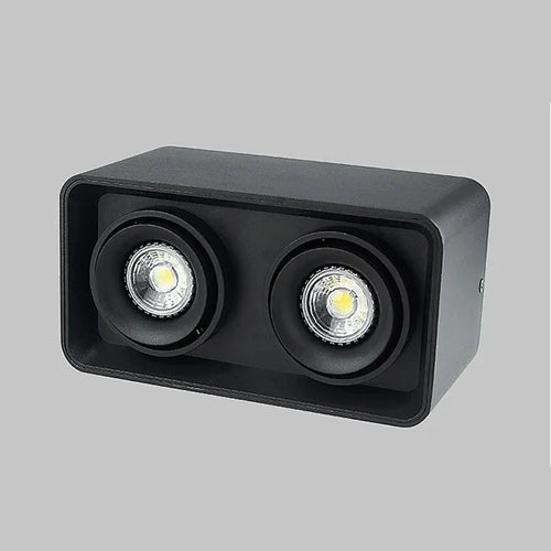 Recessed LED spotlight with replaceable bulb and adjustable angle - vue 10 sur 9