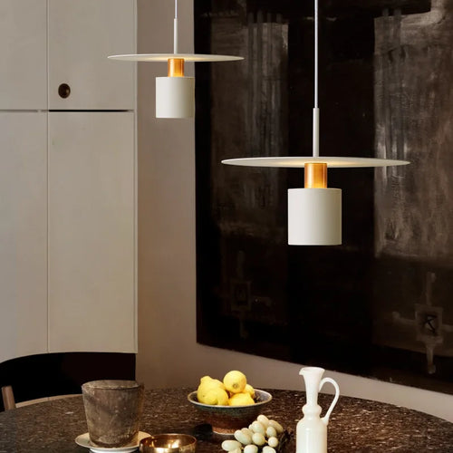 Contemporary metal pendant light for restaurant and bar - vue 3 sur 8