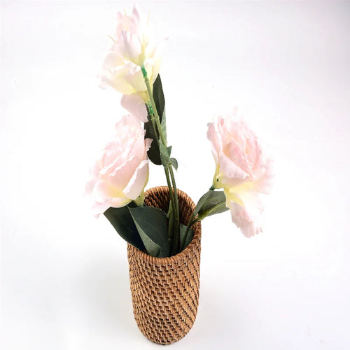 handmade rattan storage box for accessories and decoration - vue 9 sur 9