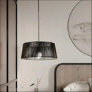 Nordic sandyha woven rope chandelier LED home lighting