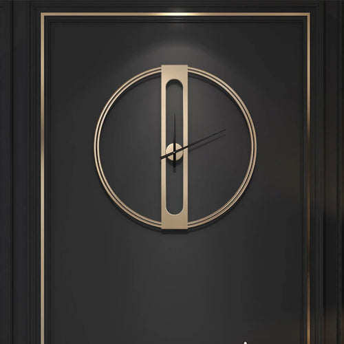 Nordic creative silent and stylish wall clock - vue 6 sur 8