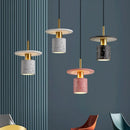 Creative terrazzo chandelier for restaurant hotel minimalist commercial